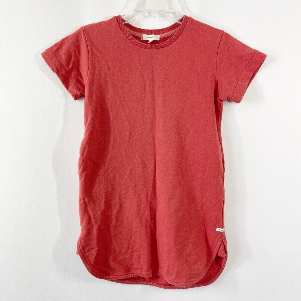 Benebene Girls Dress Size 6 Y Brich Red Short Sleeve Casual T-Shirt Tunic